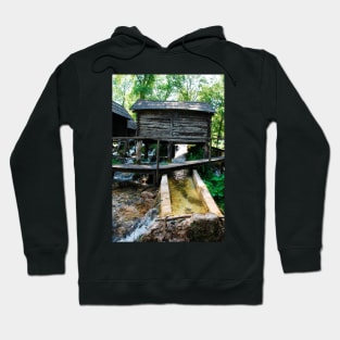 Mini Watermills on Pliva Lake Hoodie